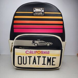 Loungefly Back To The Future 35th Anniversary - Outatime Mini Backpack
